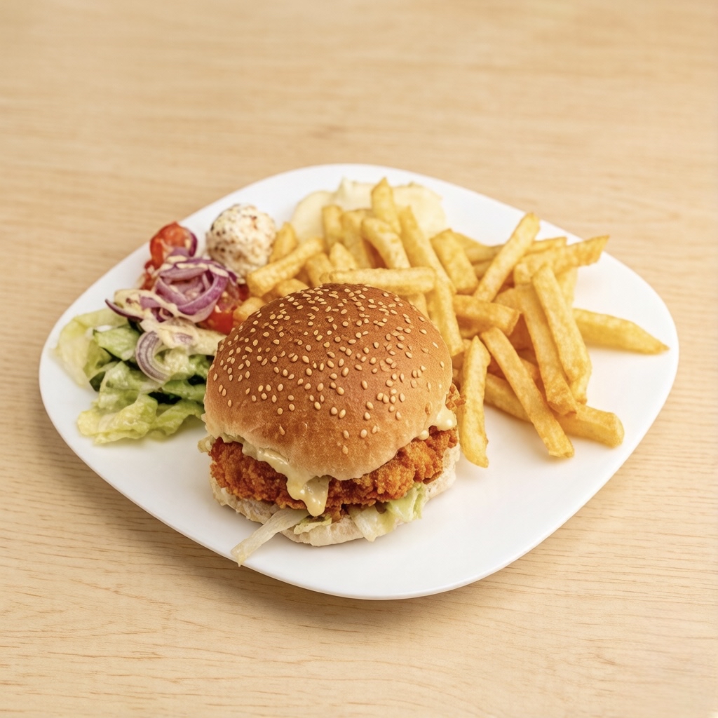 Big chicken sandwich schotel